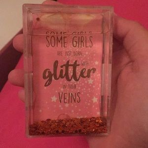 Some girls r just born with glitter in their veins